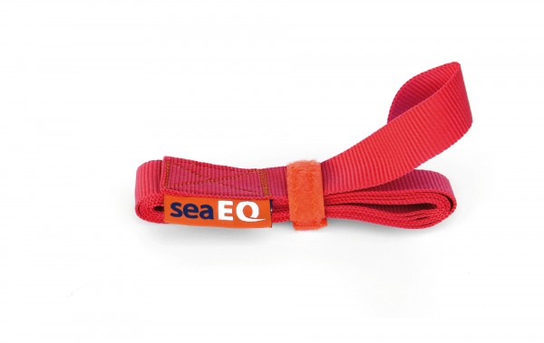 sail ties-flat webbing sail tie-SR 1600 red