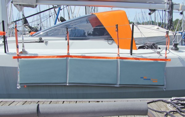 Pare-Battage plat pour bateau, LF 2100 gris