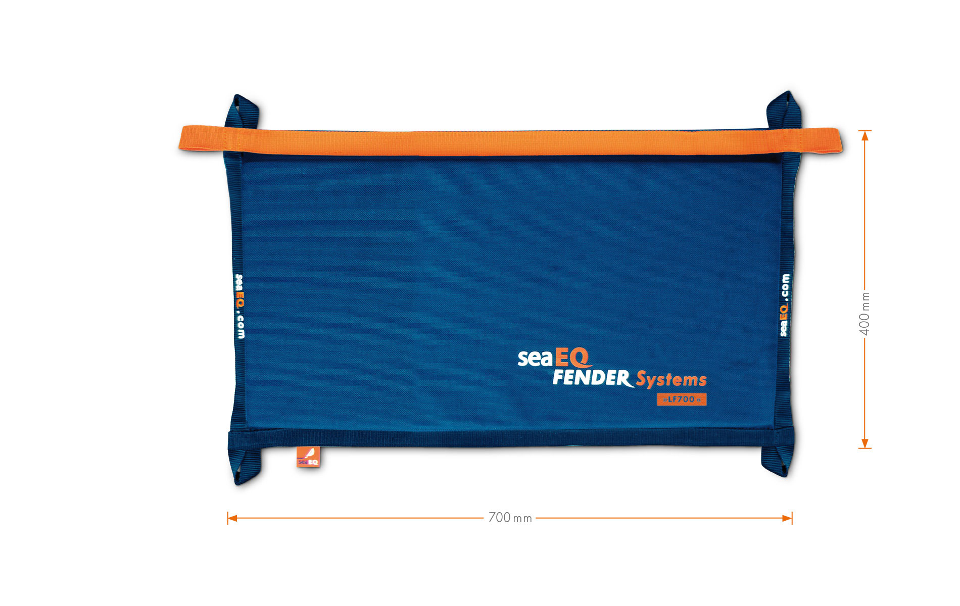 flat mooring fender, flat boat fender LF 700 mono seaEQ