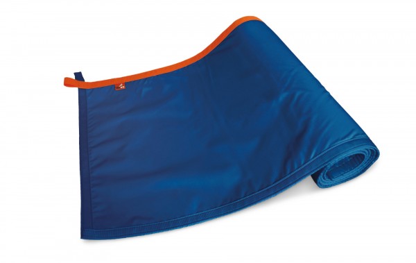 Flat boat fender, fender mat, FPM XL blue