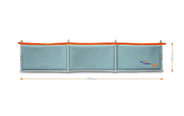 Défenses pour bateaux plats, LF 2100 gris